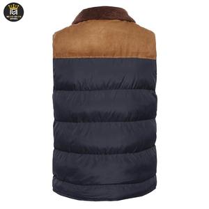 MOQ bajo Suministro directo de fábrica High Street Style Calidad Premium Piel de oveja Sin mangas Chaleco acolchado Chaqueta de invierno ajustable - Product Image 2