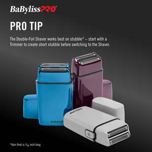 Afeitadora Eléctrica Inalámbrica con Doble Cuchilla Metálica, Mini Afeitadora Rotatoria Lavable para Barba, Reemplazo para Uso Doméstico - Product Image 5