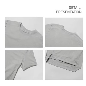 Camiseta Unisex con Logotipo Personalizado, Estampado Liso, Estilo Casual, Tela Suave de 220 Gramos, Ligera, para Verano - Product Image 2