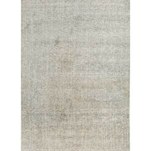 Alfombras de Lana Anudadas a Mano Entropy Gris Negro Skwl-409, Alfombra Rectangular de Color Sólido para Sala de Estar, Coche, Entrada y Pasillo - Product Image 1