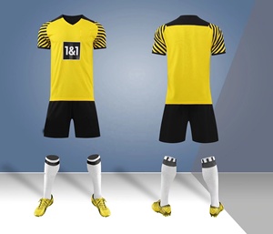 Uniforme de fútbol con personalidad para hombres, Conjunto de Jersey de fútbol con servicio OEM, moda de entrenamiento de equipo para hombres, sublimación personalizada, 2022 adultos - Product Image 3