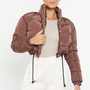 Chaqueta Corta Acolchada de Diseño Personalizado, Chaqueta Corta Informal con Burbujas para Mujer, Chaqueta Parka para Mujer - Product Image 6