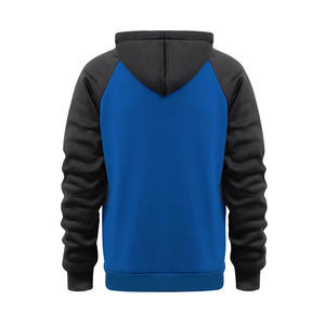 Logo personnalisé pour hommes Sweat à capuche zippé à double fermeture éclair surdimensionné et lourd Vente en gros Sweat à capuche personnalisé - Product Image 2