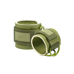 Correa de Tobillo Ajustable para Máquina de Cable, Almohadilla de Neopreno, Anillo Doble de Acero, Tobilleras de Gimnasio para Entrenamiento de Piernas y Glúteos - Product Image 4