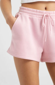 À la mode 2025 femmes shorts 100% coton couleur unie courte longueur respirant été vêtements décontractés avec short à cordes pour les femmes - Product Image 5