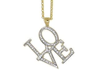 Nouveau à la mode S925 argent avec pendentif en forme de coeur diamant Moissanite bijoux glacés pour cadeau de la Saint-Valentin - Product Image 1