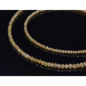 Perles de diamants champagne facettées de haute qualité, 1,5-2,5 mm, rares, en vrac, pour la création de bijoux - Product Image 5