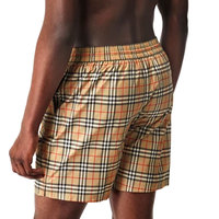 Short de bain homme 2026 en tissu Oxford respirant, coupe-vent, séchage rapide, écologique, en polyester/coton, haute qualité, pour l'été
