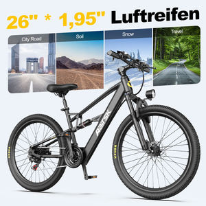 Bicicleta Eléctrica Aairsk de 400W con Motor Trasero y Batería de Litio Oculta de 36V 13Ah, 21 Velocidades, Bicicleta Eléctrica de Montaña - Product Image 2
