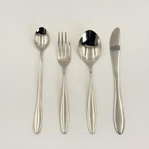 Luxurious <b>Cutlery</b> <b>Set</b> Stainless Steel Silver-plated Knife Fork Spoon with Elegant Handles Perfect <b>Portability</b> for Dining - Product Image 2