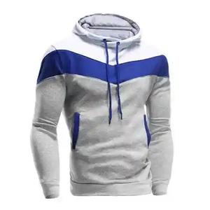 Jersey de hombre a granel con capucha de gran tamaño Sudadera con capucha de lana de alta calidad personalizado de peso pesado para hombre tejido de punto personalizado con capucha - Product Image 1