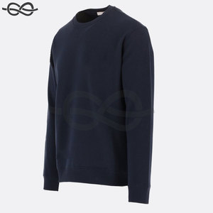 Sudadera de cuello redondo Oversized Boxy Fit Dropped Shoulders Manga larga Ribbed Trims Puff Print Sudadera - Product Image 6