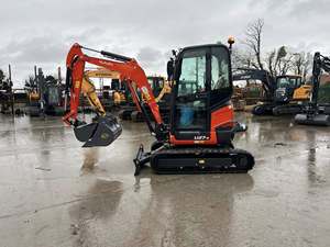 Miniexcavadora Compacta Kubota U27-4 con Motor Diésel de 2.7T |   Excavadora Kubota U27-4 de Giro Cero, 2.7T, Compacta, Hidráulica - Product Image 3