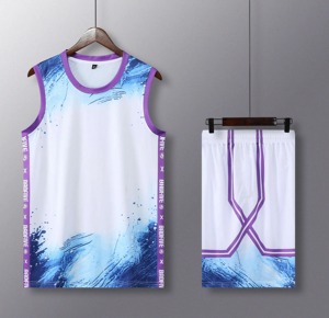 Camisetas de baloncesto con estampado 3D de nombre y número personalizado, camisetas sin mangas transpirables a cuadros para hombres y mujeres, estilo informal holgado de verano con cuello redondo - Product Image 2