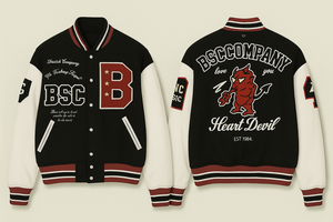 Blouson bombardier rétro en cuir unisexe, style streetwear, décontracté, col montant, respirant, coupe-vent, coton noir pour l'hiver - Product Image 6