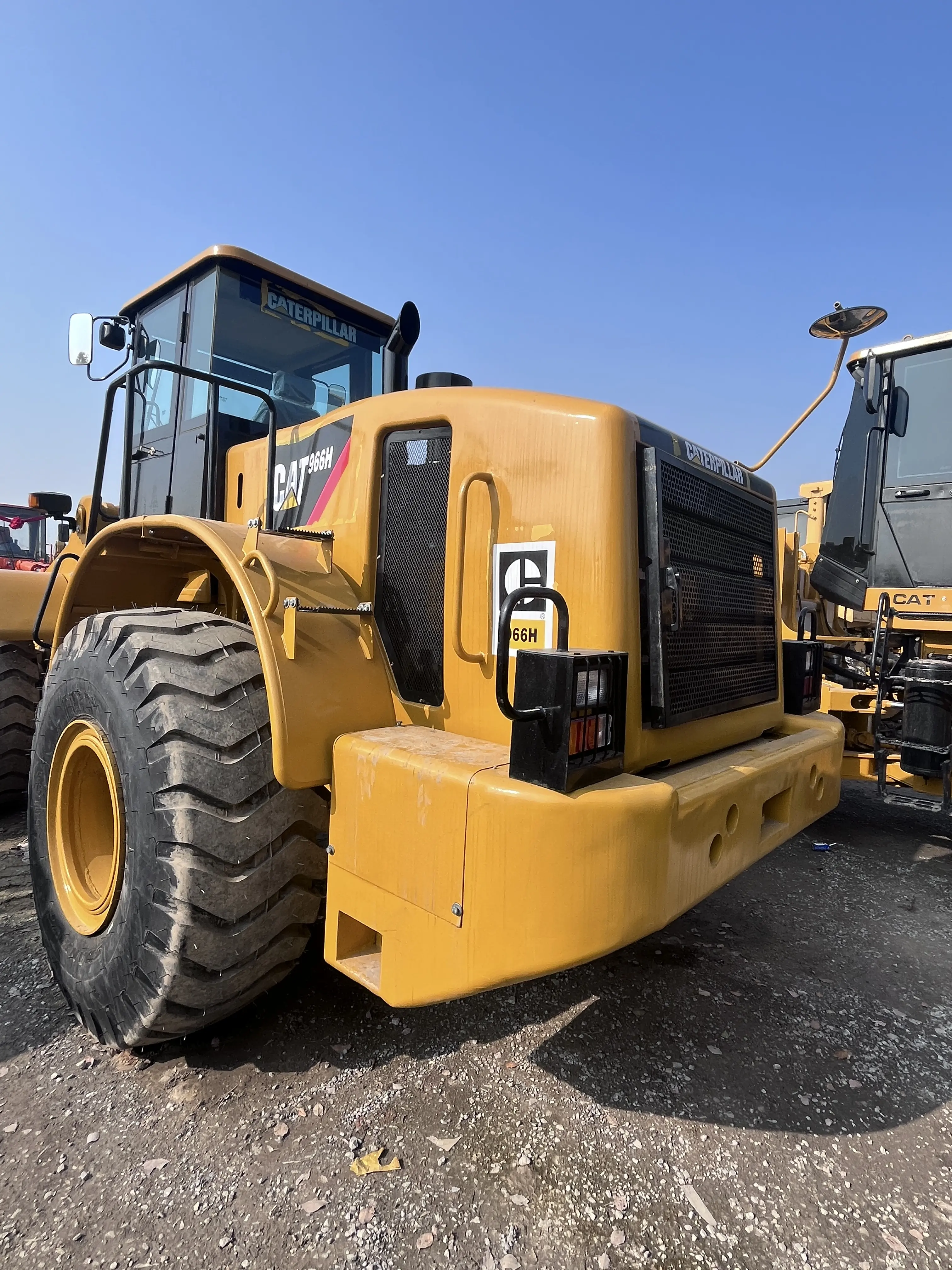 Caterpillar quality CAT966H with original parts CAT 966H used large wheel skid steer loaders second-hand construction machinery