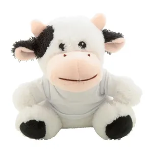 Juguete de Peluche de Vaca Ecológico Promocional Hecho de RPET - Product Image 1