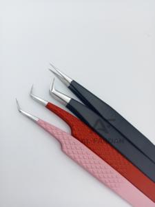 แหนบต่อขนตาที่มีเครื่องหมายรูปหัวใจและดอลลาร์ญี่ปุ่นทำจากสเตนเลสสตีลแข็งแรงจับแน่นมีปริมาณ90องศา - Product Image 5