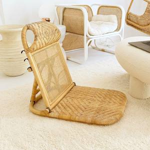 Silla de playa plegable de mimbre, directamente del productor de Vietnam, sillas bajas ajustables de ratán. - Product Image 1