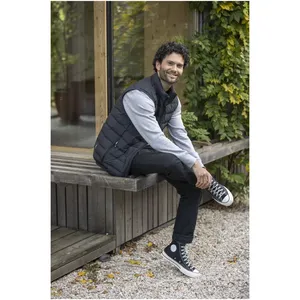 Gilet de pêche sans manches personnalisable Caltha en duvet durable pour merchandising - Product Image 4
