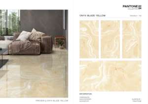 Azulejos de porcelana de estilo moderno con superficie Pantone de 60x120cm, 600x1200mm, tamaño 24x48 para un diseño elegante de paredes y suelos interiores. - Product Image 5