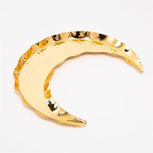 Plateau de service de nourriture en métal fait à la main, plateau de Table à manger décoratif plateau de service de Fruits à la maison - Product Image 6