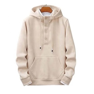 Sweats à capuche en coton et polyester avec manches pour hommes, disponibles dans toutes les tailles, au design unique, prix de gros. - Product Image 1