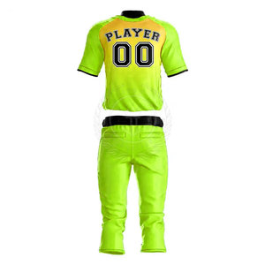 Uniformes de Béisbol Profesionales para Equipos, Transpirables, de Secado Rápido, Colores Personalizados, Logotipo, Alta Calidad, 100% Poliéster, Deportivos - Product Image 2