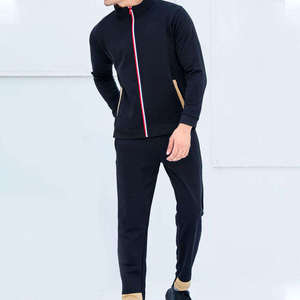 Conjunto Deportivo de Invierno Ligero de Primera Calidad, Personalizado, Ropa Deportiva, Cómodo Conjunto de 2 Piezas, Chándales con Logotipo Personalizado para Hombre - Product Image 2