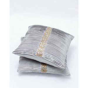 Silver Decorative and <b>Throw</b> <b>Pillows</b> - Product Image 2