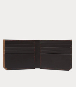 Tarjetero Premium para hombre de alta calidad de fábrica al por mayor, Cartera de piel de pliegue corto con logotipo personalizado, RFID, diseñador OEM - Product Image 4