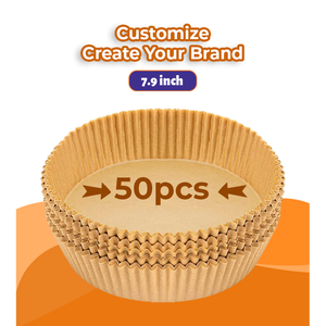 <b>Disposable</b> Non-Stick Kitchen Paper <b>Liners</b> for Multifunctional <b>Air</b> <b>Fryer</b>-for Baking Frying Steaming - Product Image 5