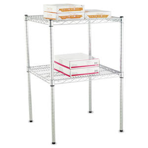 Alera ALESW59PO36SR Paquete de 4, 36 pulgadas. Postes Apilables para Estanterías de Alambre - Organizador de Oficina Plateado - Product Image 3