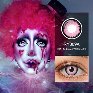 Lentilles de contact cosplay les plus tendances PSEYECHE Flower <span class=keywords><strong>Fire</strong></span> Lenses Sharingan LensFantasy, lentilles de contact annuelles pour Halloween - Product Image 2