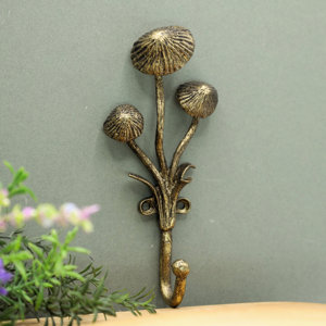 Nouveaux crochets de mur en forme de champignon en laiton avec un design moderne, parfaits pour la décoration intérieure et des solutions de rangement élégantes - Product Image 2