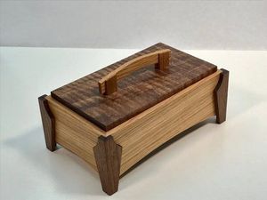 Modern Quality Solid <b>Wood</b> Gift <b>Box</b> for Christmas Decoration Polished Technique for Organizing Jewellery Cosmetics Other Items - Product Image 3