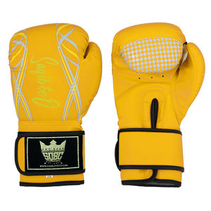 Gants de boxe imprimés sur mesure en cuir de vachette véritable vente en gros en cuir PU couleur d'emballage avec logo OEM matériau origine lieu modèle client - Product Image 3