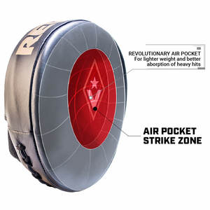 Almohadillas de enfoque hechas de cuero de vaca puro, ropa de práctica de perforación de Color negro, almohadillas de enfoque con impresiones de logotipo personalizado - Product Image 5