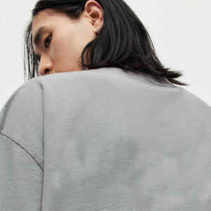 Womens Basic T <b>Shirt</b> <b>And</b> Shorts <b>Set</b> Custom Cotton Short Sleeve Tee <b>And</b> Matching Plain <b>Trouser</b> Soft Fabric Casual Outfit OEM - Product Image 3