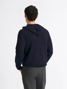 Pull personnalisé pour homme en laine fine/viscose, hiver, anti-rétrécissement, anti-plis, option logo frontal - Product Image 3