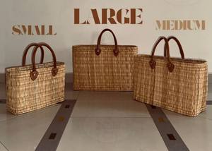 Handmade Moroccan Leather Backpack Genuine Brown Cowhide Drawstring Bag, Artisan Travel & Everyday <b>Rucksack</b> - Product Image 2