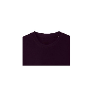 เสื้อยืดคอกลมแขนยาวไซส์พลัสสำหรับผู้หญิง ผ้าฝ้ายออร์แกนิค 100% ระบายอากาศได้ดี เป็นมิตรกับสิ่งแวดล้อม สไตล์ลำลอง โลโก้ด้านหน้าแบบนูน - Product Image 4