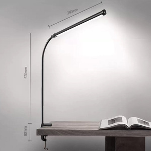 Lámpara de Escritorio LED con Clip, 3 Modos de Luz y 10 Niveles de Brillo, Lámpara con <span class=keywords><strong>Pinza</strong></span> Alimentada por <span class=keywords><strong>USB</strong></span> para Lectura y Estudio - Product Image 5
