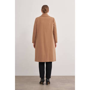 Blazer à franges brodé Camel 8585112 avec doublure en cachemire - Product Image 5