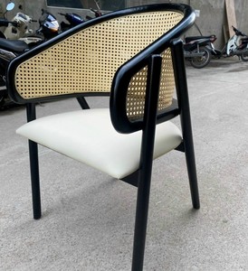 เก้าอี้หวายสวนกลางแจ้งเฟอร์นิเจอร์สวนสวนทำจากไม้ไผ่พีอีหวายสำหรับร้านอาหารเก้าอี้หวายจาก99โกลด์ดาต้าเวียดนาม - Product Image 3