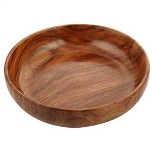 Plateau de service de meilleure qualité de taille personnalisée en bois de noyer massif Style rustique bambou résistant au lave-vaisselle pour les collations aliments décoratifs - Product Image 5