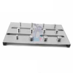 Soporte de abrazaderas de presa de goma de alta calidad bandeja de esterilización para 12 abrazaderas instrumento restaurador - Product Image 4