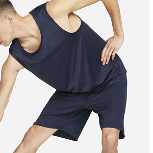 Camiseta sin Mangas Personalizada para Hombre, Sensación de Algodón y Poliéster, Camiseta sin Mangas Lisa para Sublimación o Impresión en Serigrafía 2024, Camiseta sin Mangas Masculina Personalizada - Product Image 2