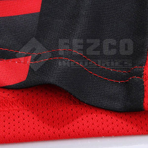 Customized OEM Summer Soccer Uniform Sets with Short Sleeves 100% Polyester Quick Dry & Breathable - Product Image 3