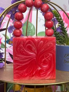 Pochette en pierre de résine pour femmes styliste de mode motif géométrique pochette à main de fête en résine de marbre - Product Image 3